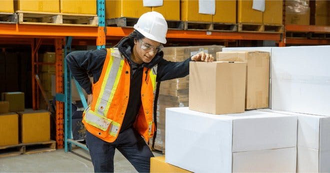 Warehouse safety training topic - Ergonomics