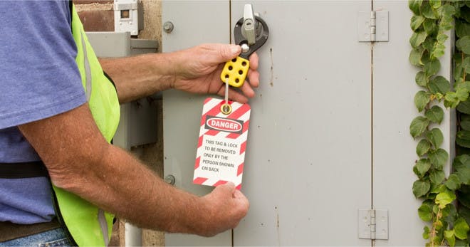 OSHA training requirement - Lockout/tagout