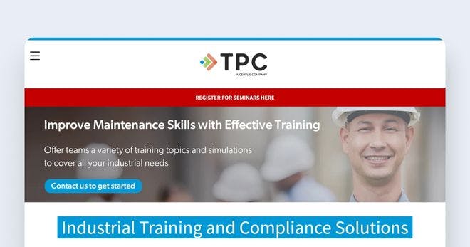 Automotive Industry Training Platforms - TPC Training