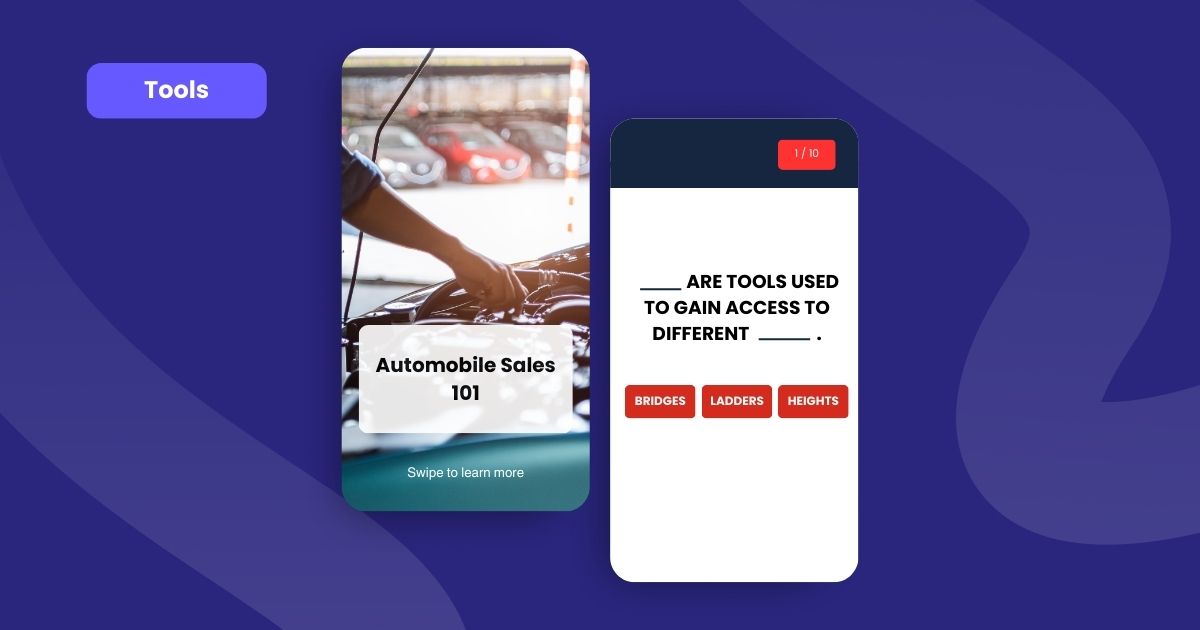 Automobile sales training tools - SC Training
