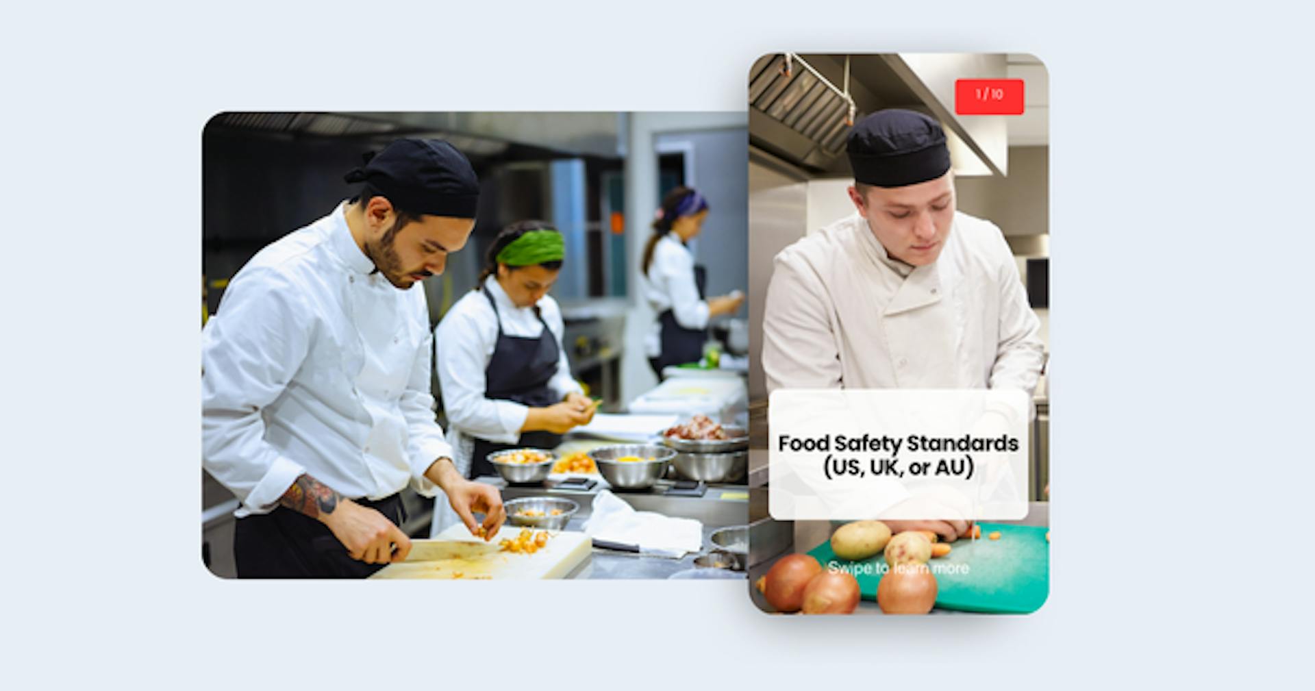 SC Training (formerly EdApp) Food Safety Course - Food Safety Standards (US, UK or AU)