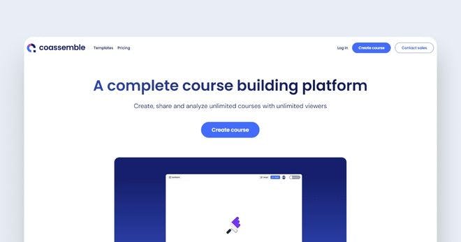 10 Best free elearning course builders - Coassemble