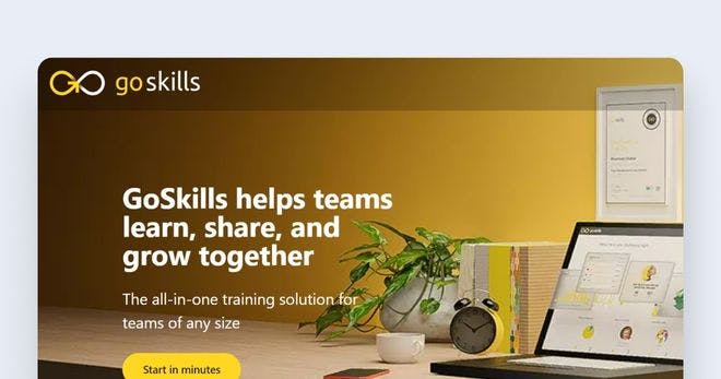 Game based learning platform - GoSkills