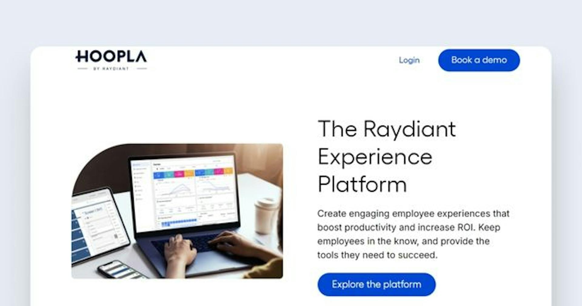 Game based learning platform - Hoopla by Radiant