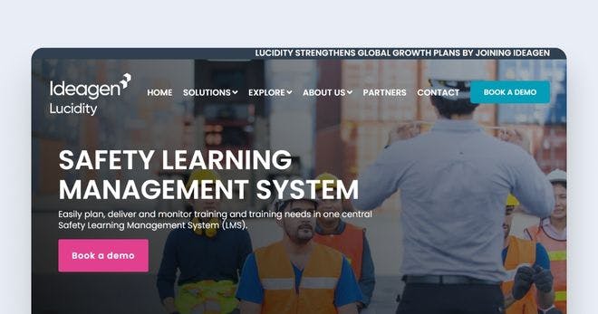 Safety learning management system - Lucidity