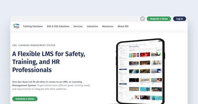 Safety learning management system - HSI LMS