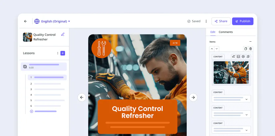 Features | SC Training: A Mobile LMS