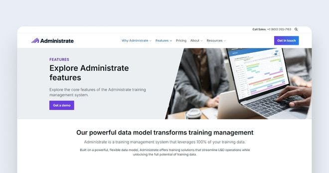 Induction training software - Administrate