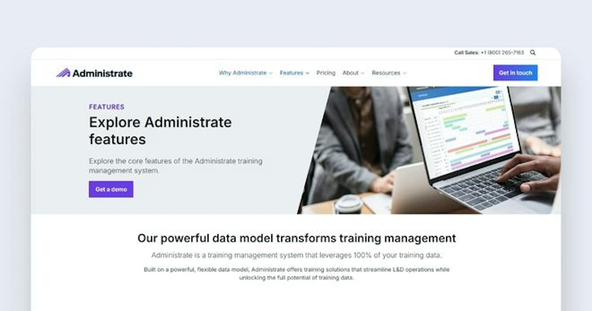 Induction training software - Administrate