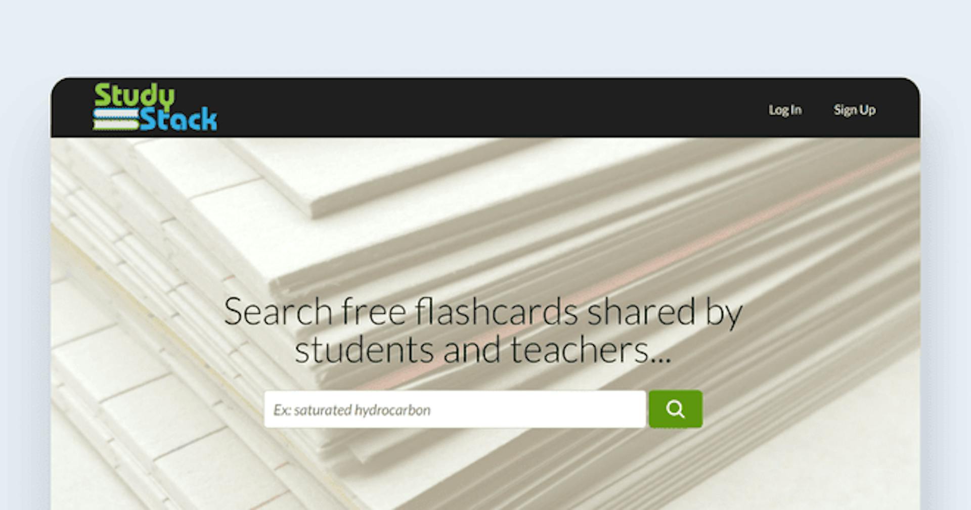 Free flashcard software - StudyStack