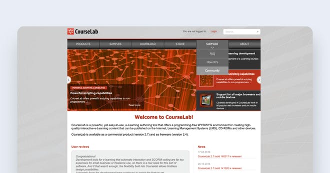 Online course platform - CourseLab