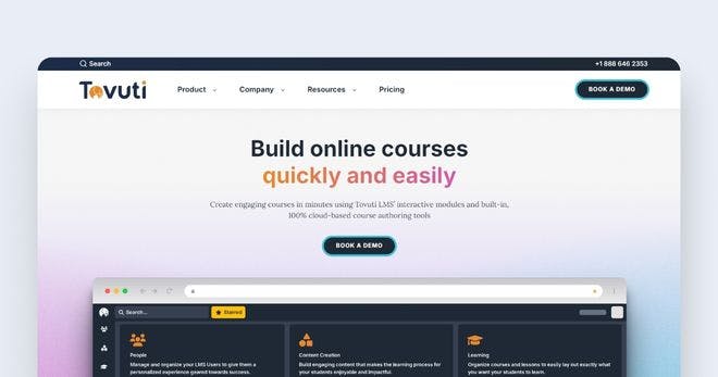 Course creator software - Tovuti