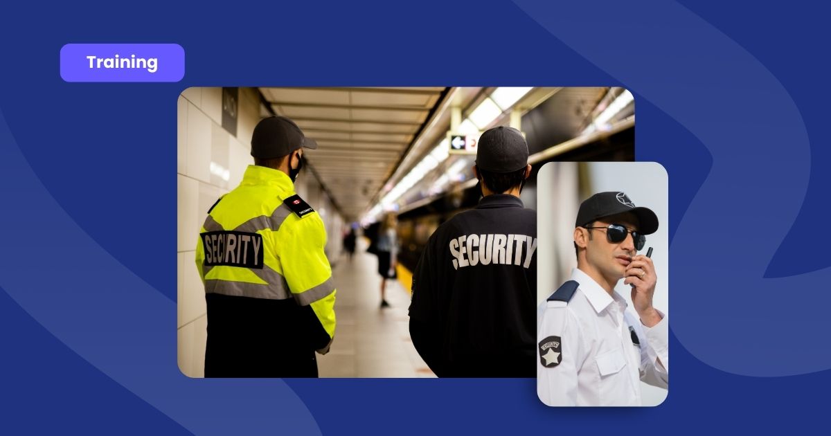 Security guard training online