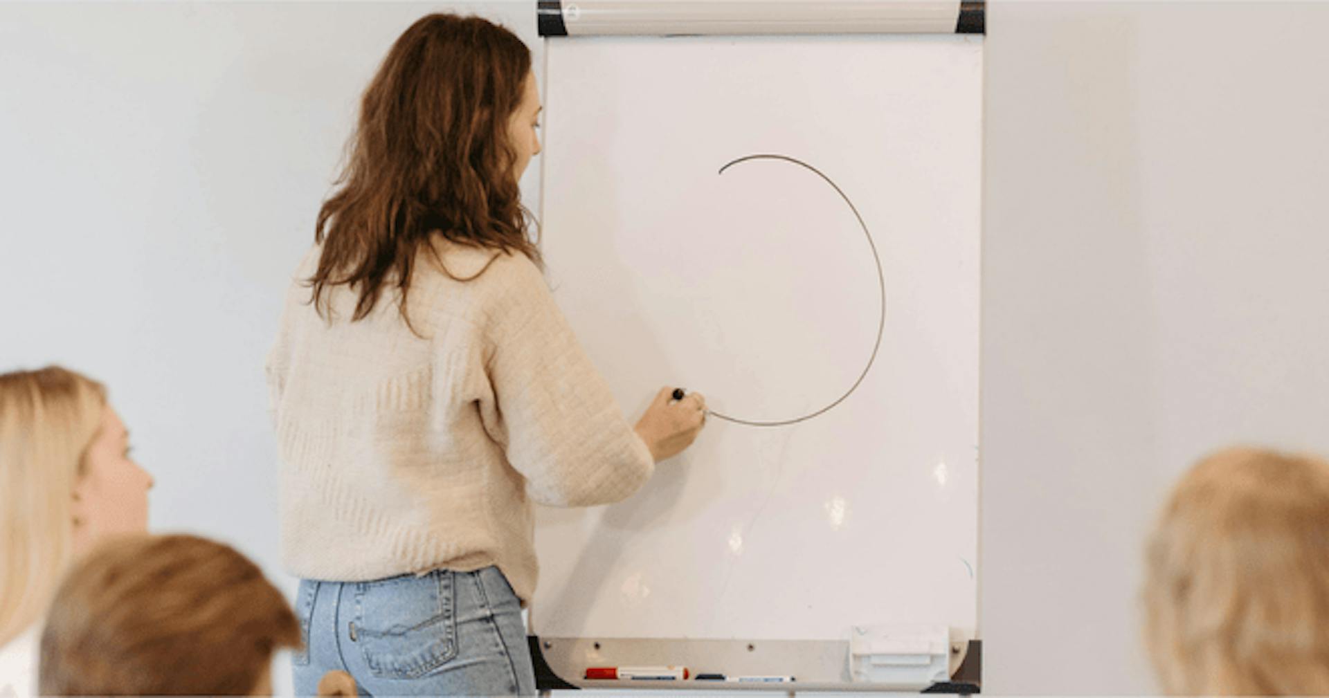 Fun training games for employees - Blind drawing