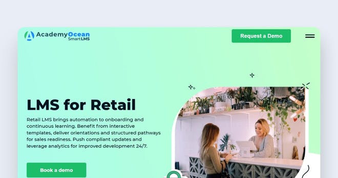 Retail training platform - AcademyOcean