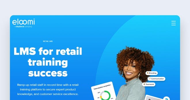 Retail training platform - eloomi