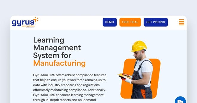 Manufacturing training software - Gyrus