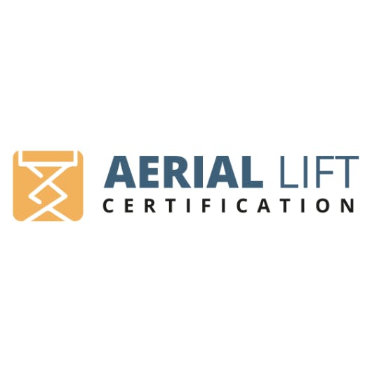 Aerial Lift Certification logo