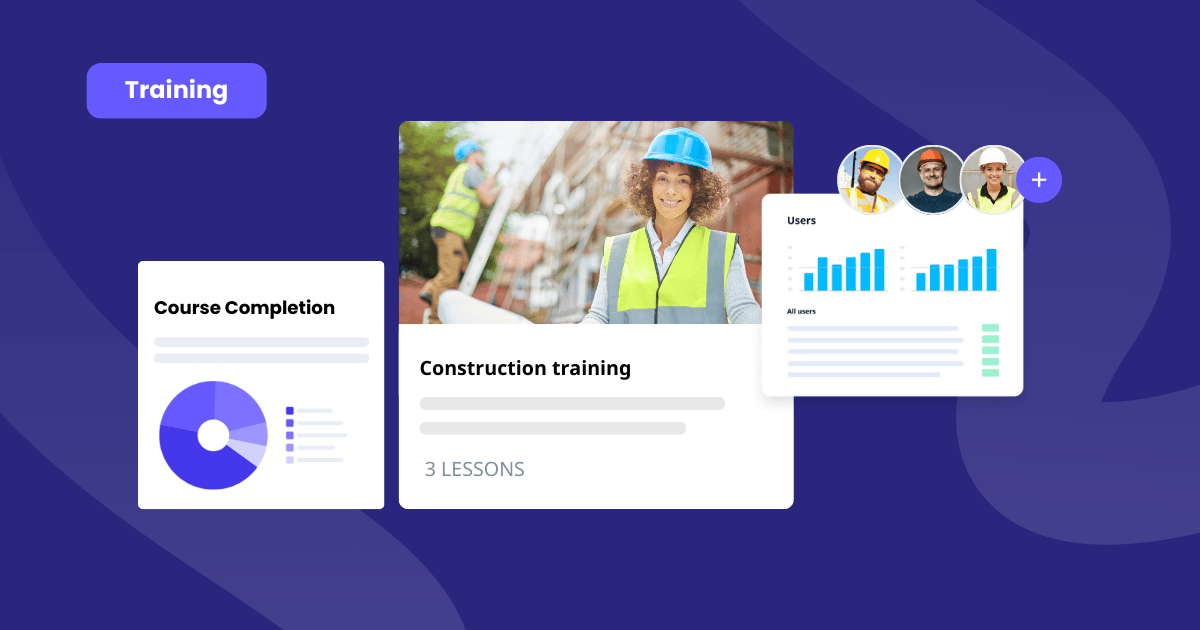 Construction training software