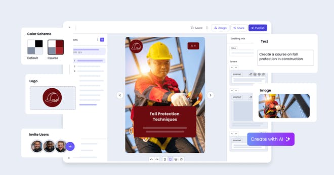 Construction training software - SC Training's Creator Tool