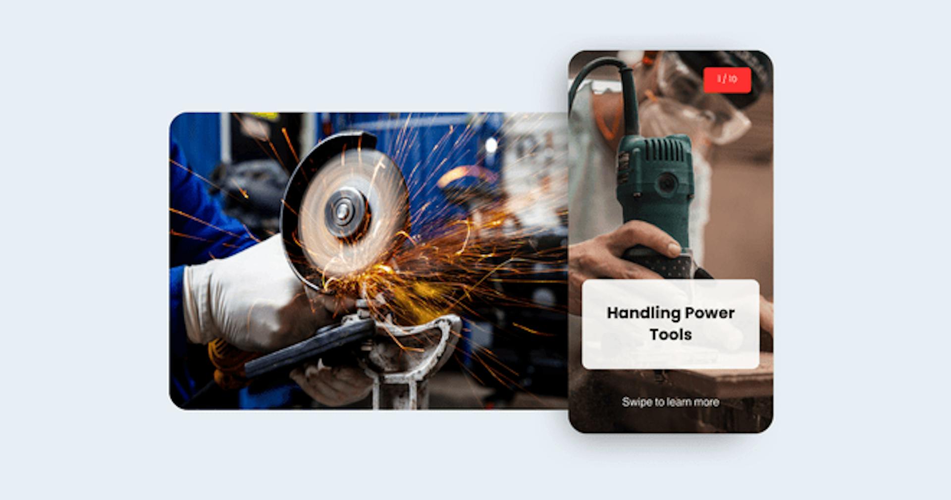 Free site safety training - SC Training's Handling power tools