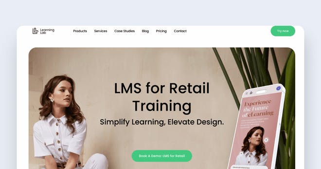 LMS for retail training - Learning Lab