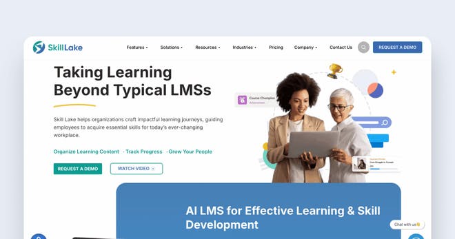 LMS for retail training - Skill Lake