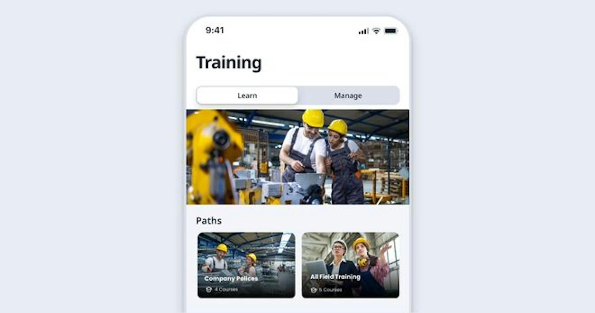 Manufacturing training - Tailor training topics to your team's tasks and procedures