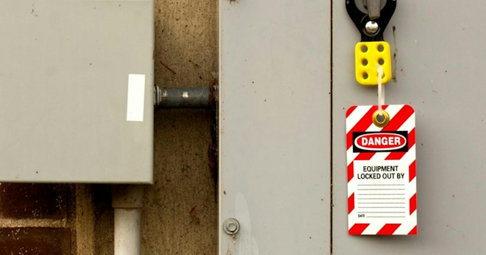 Electrical safety tip at work - Follow lockout tagout procedures if applicable