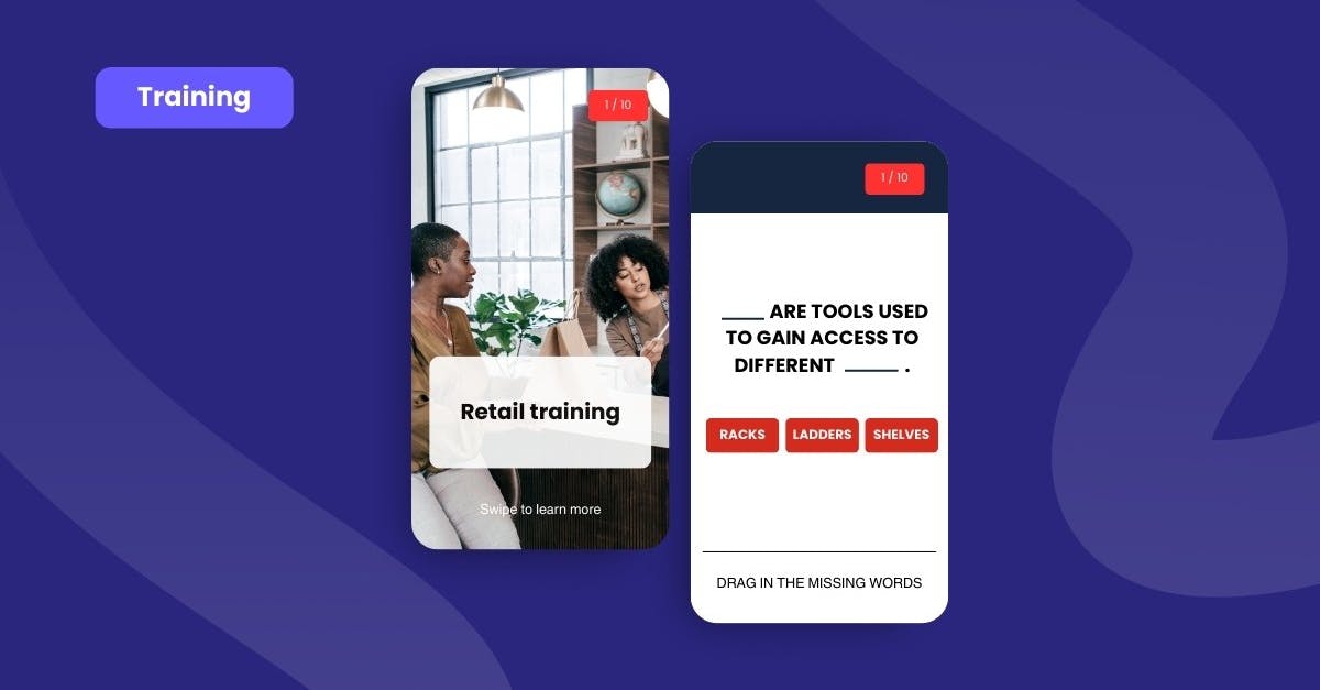 Important elements of training