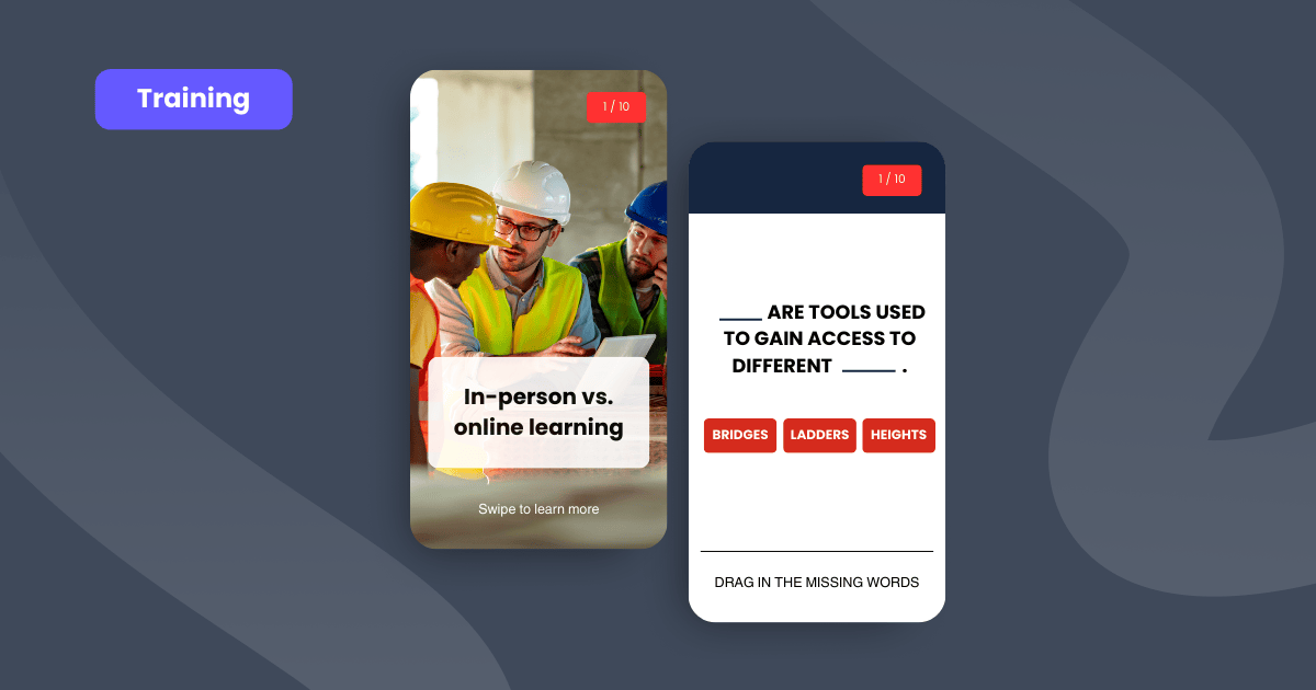 In-person vs. online learning