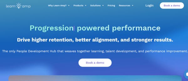 Top LMS system - Learn Amp