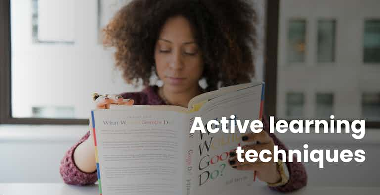 Active learning techniques