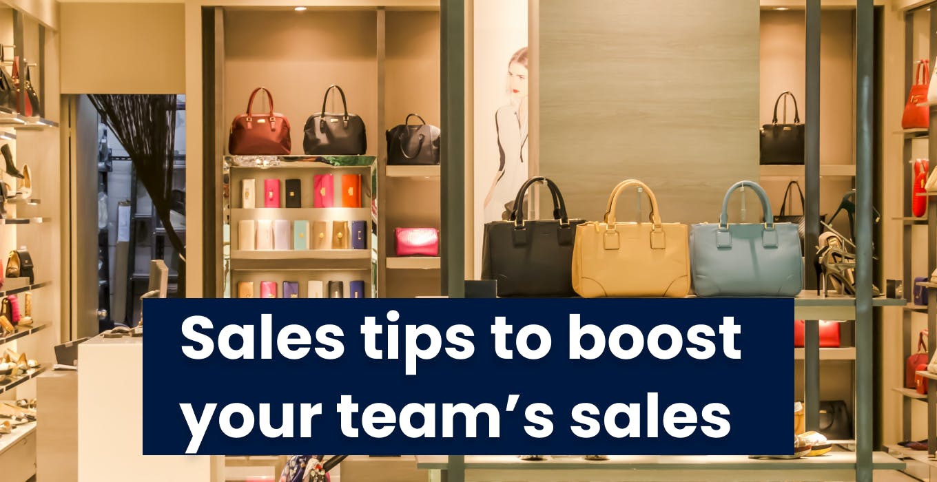 sales tips to boost your team's sales