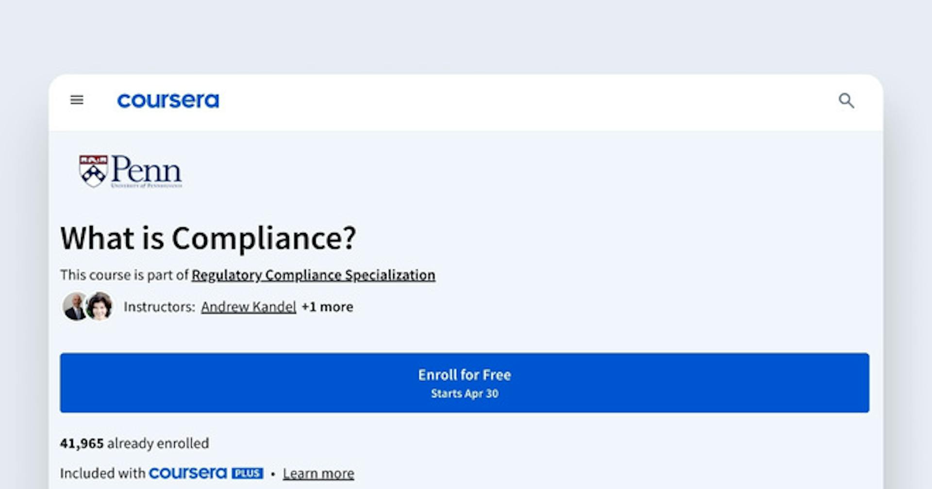 Free compliance training course - What Is Compliance?