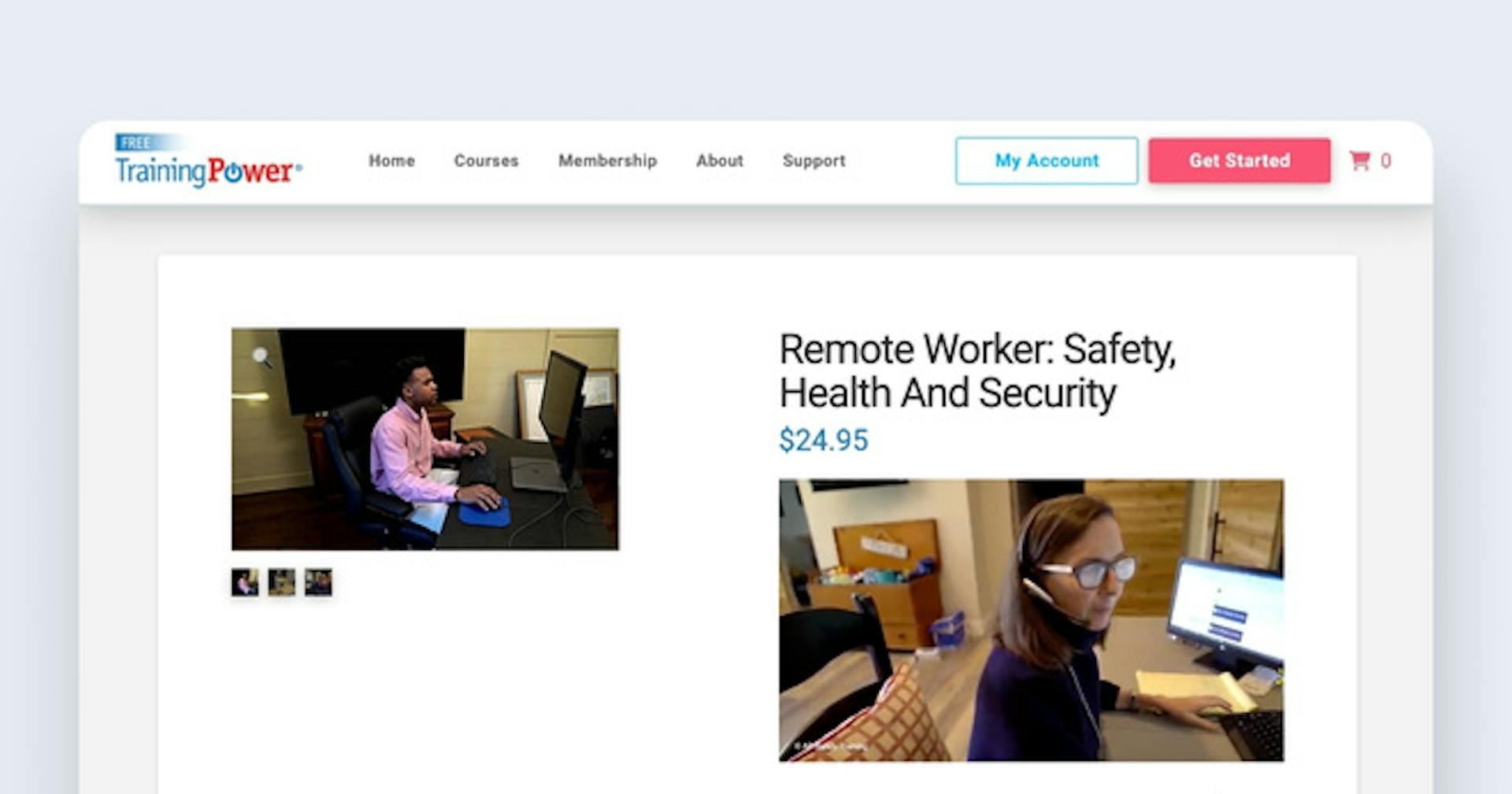 Free compliance training course - Remote Worker: Safety, Health, and Security