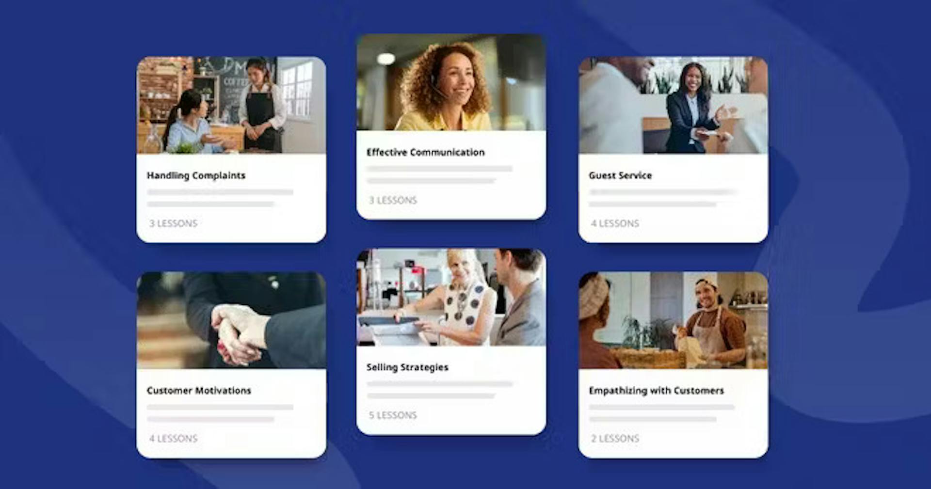 Service standardd examples - Meet customer service standards through training