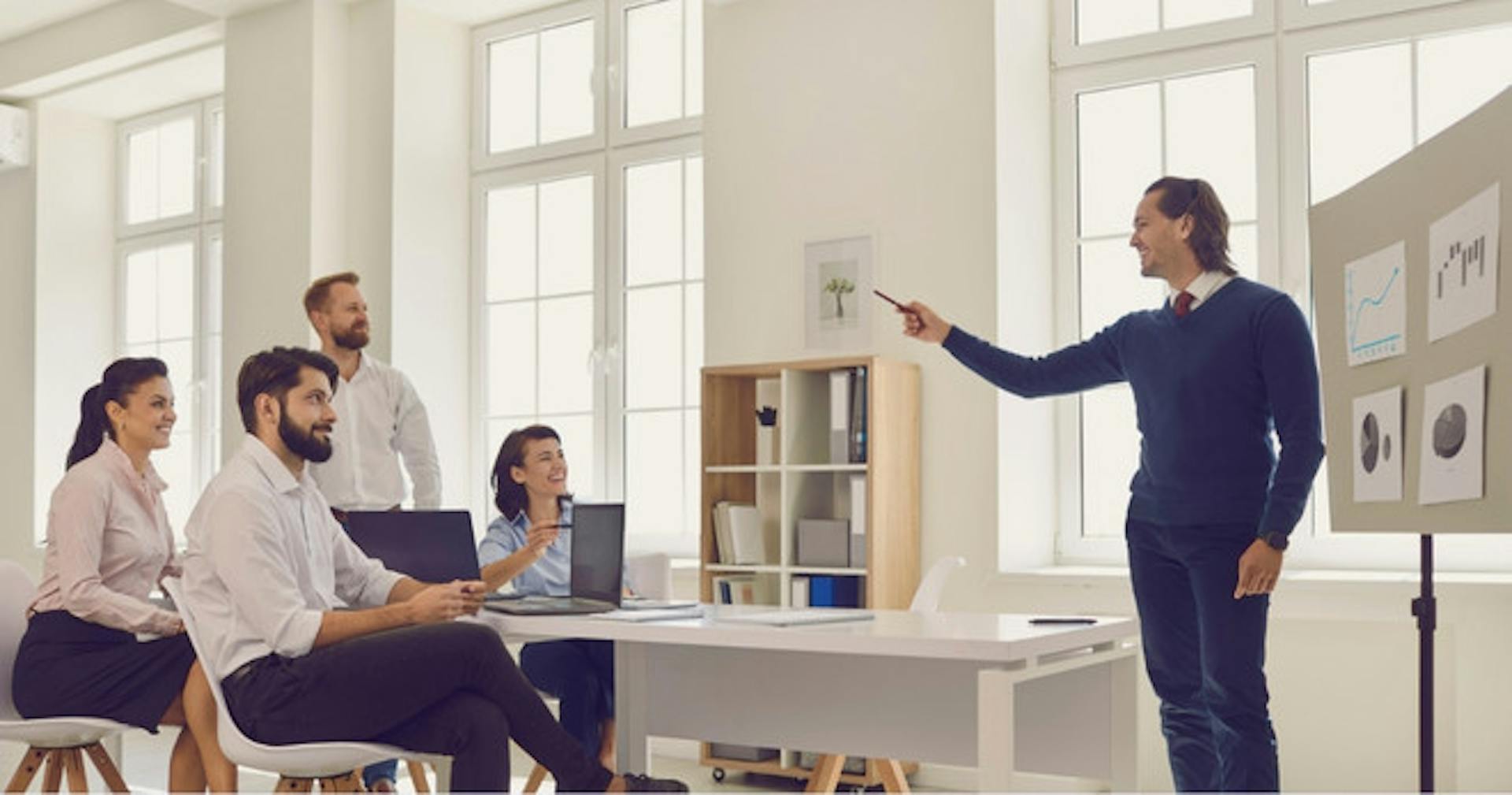 Sample mock presentation as a communication training activity