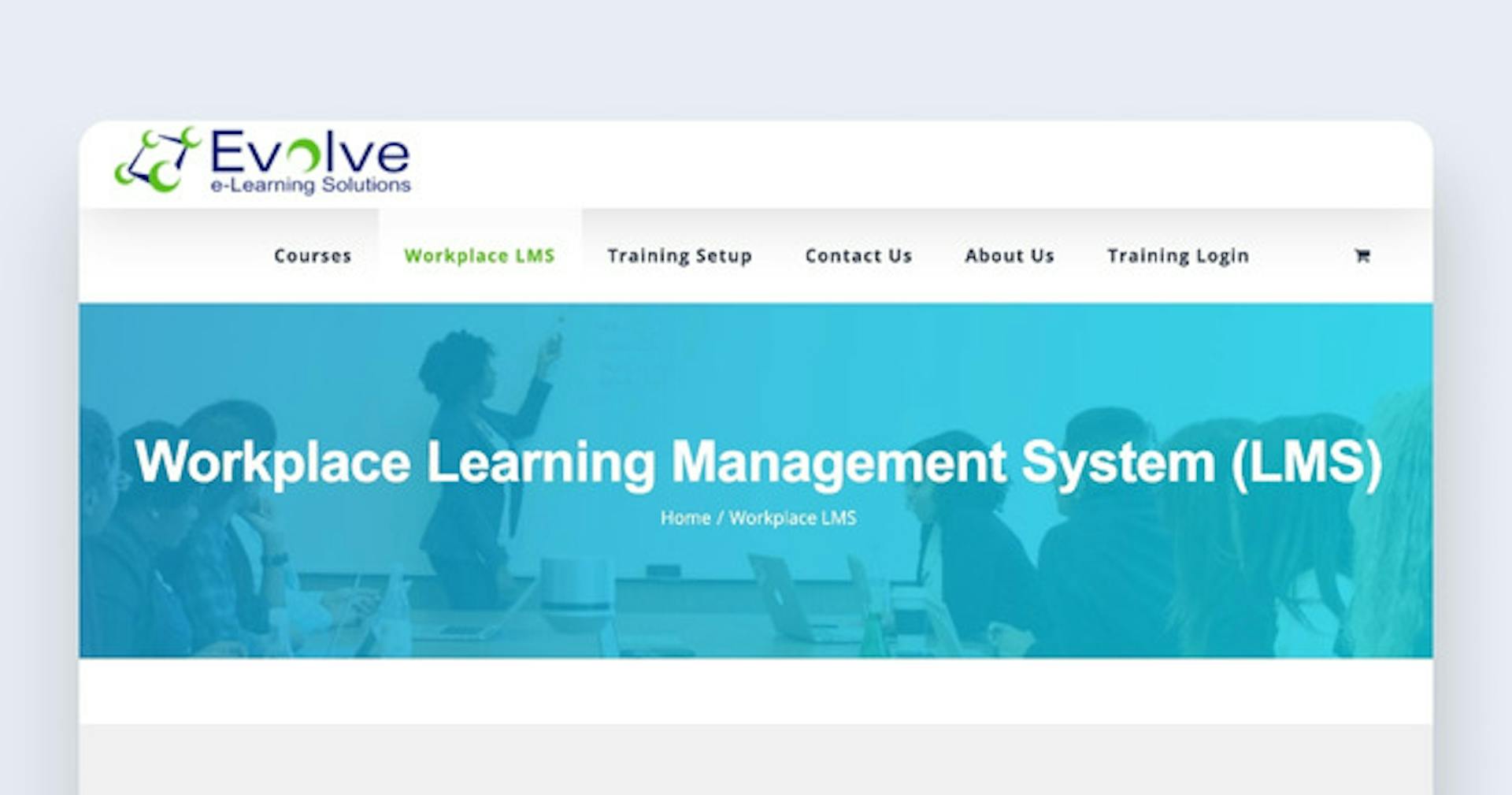 SCORM creator software - Evolve
