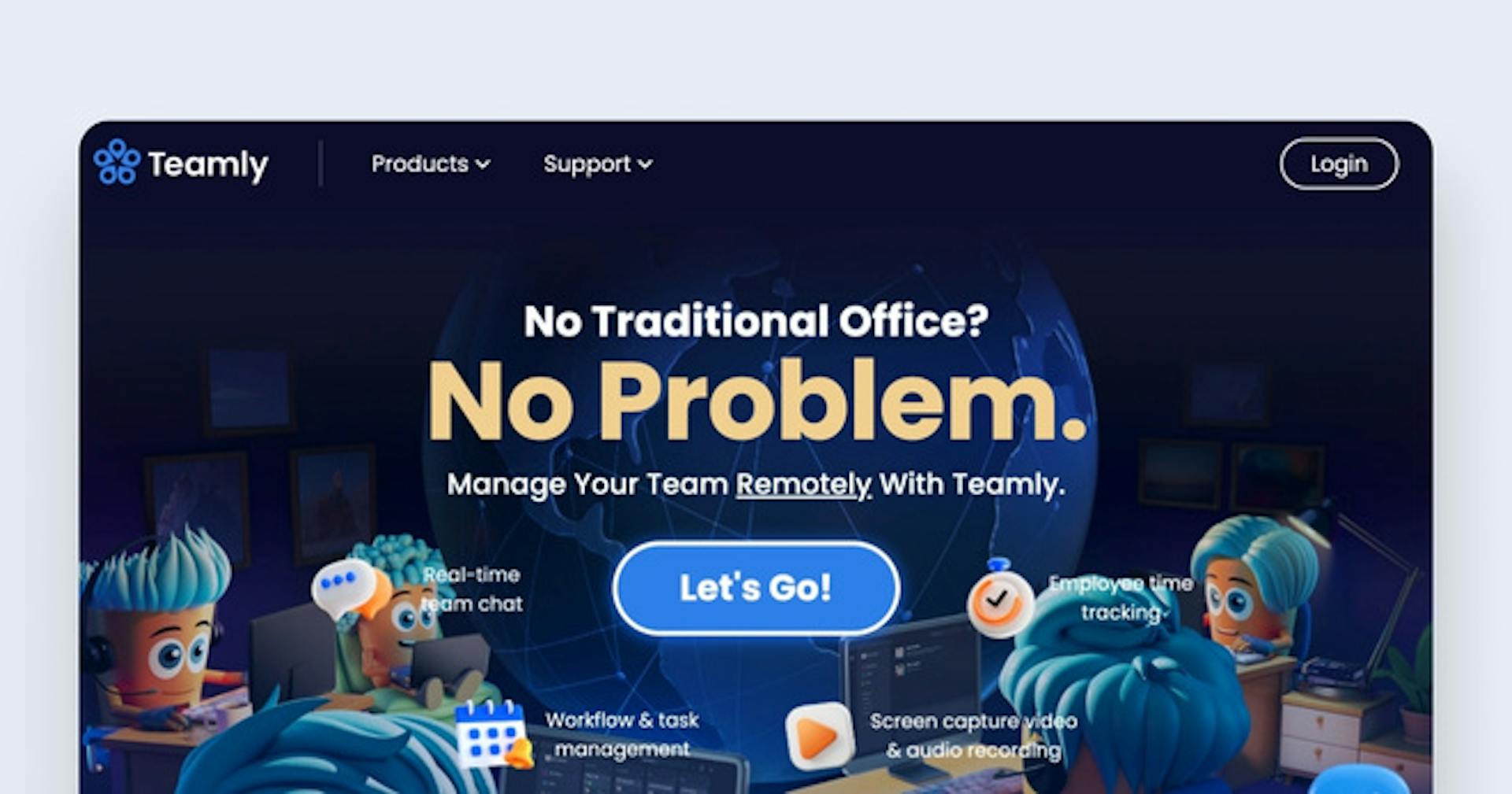 Employee management app - Teamly