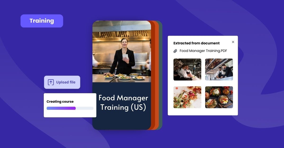 Preview of food manager training courses