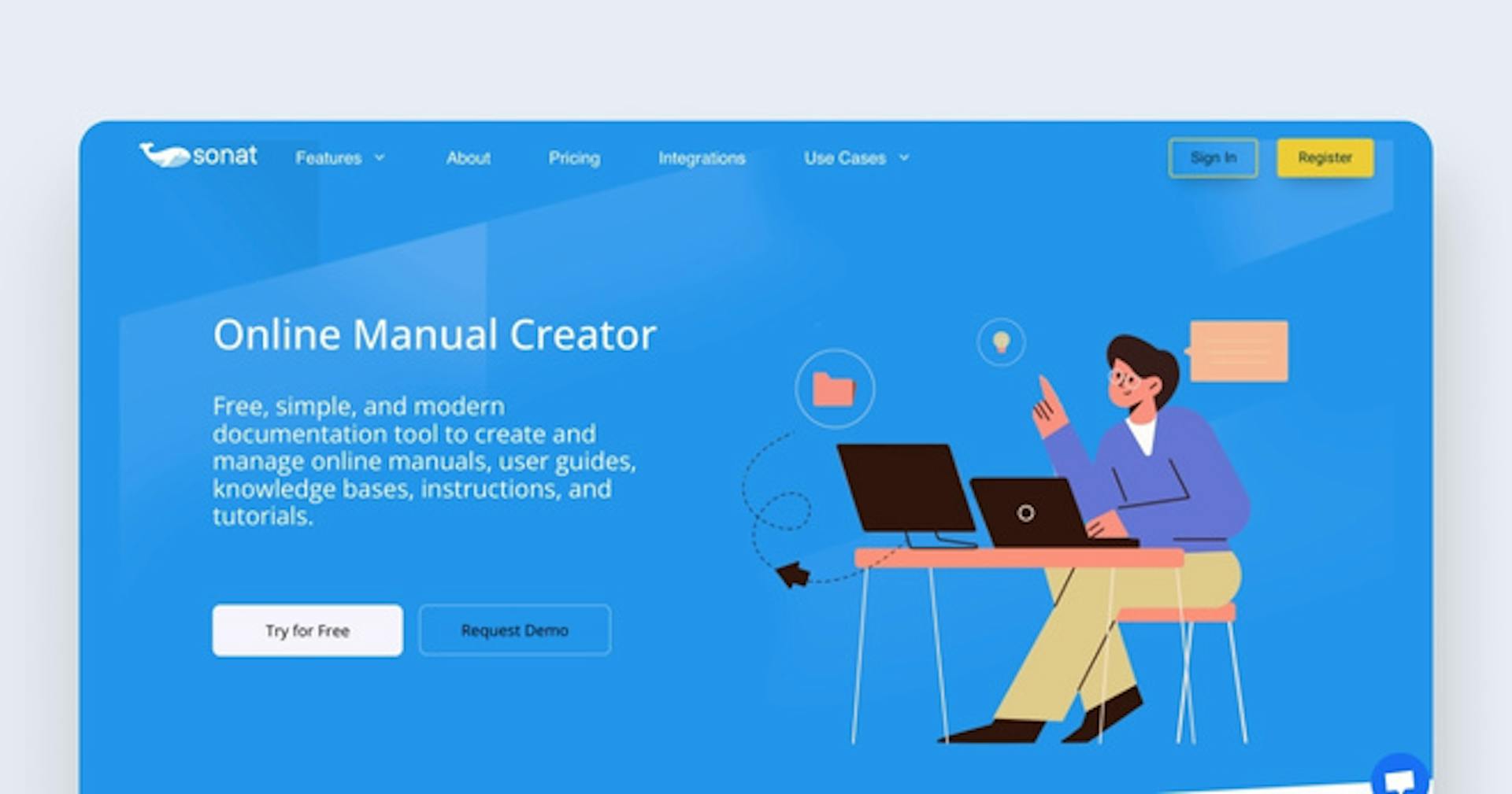 Manual maker - Sonat