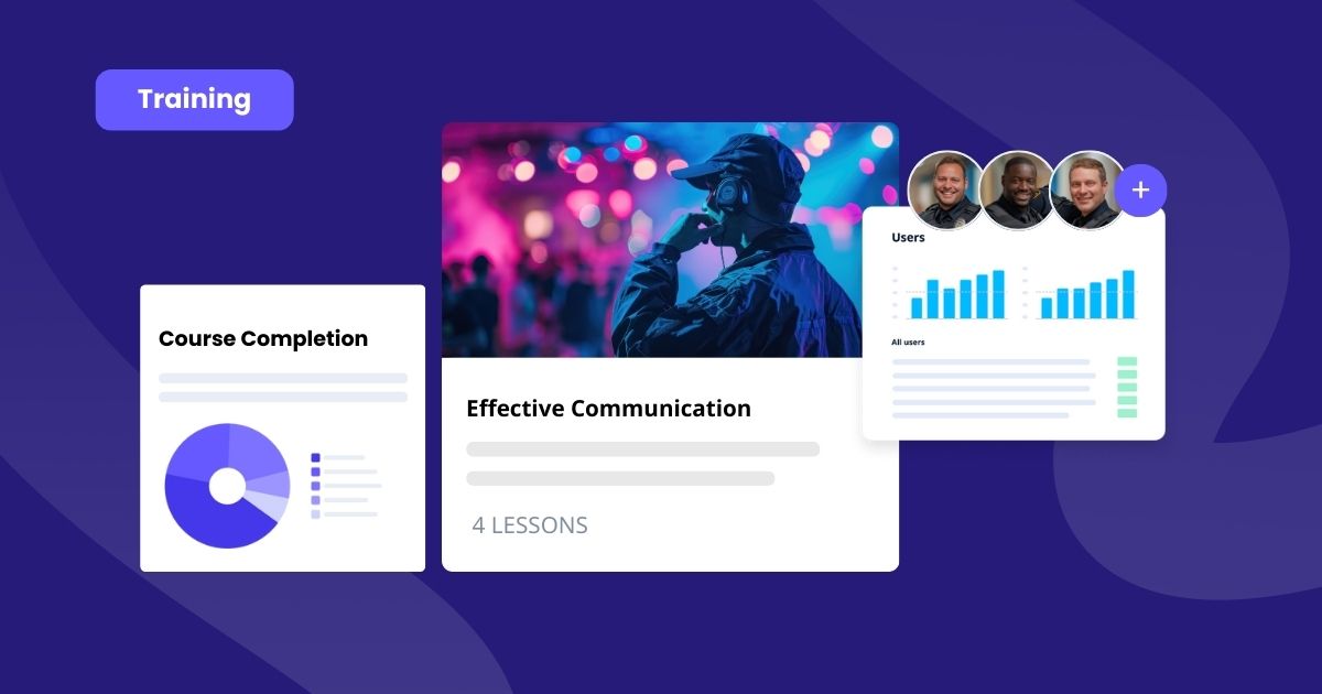 Effective communication course completion dashboard