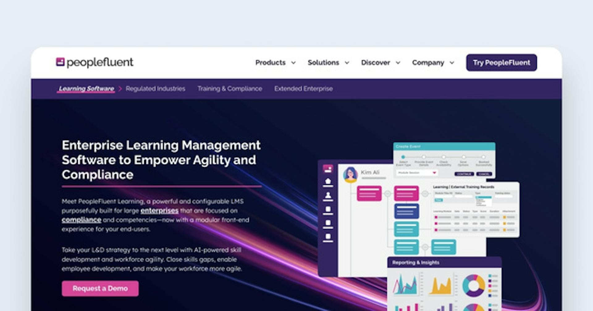 Best enterprise LMS - PeopleFluent