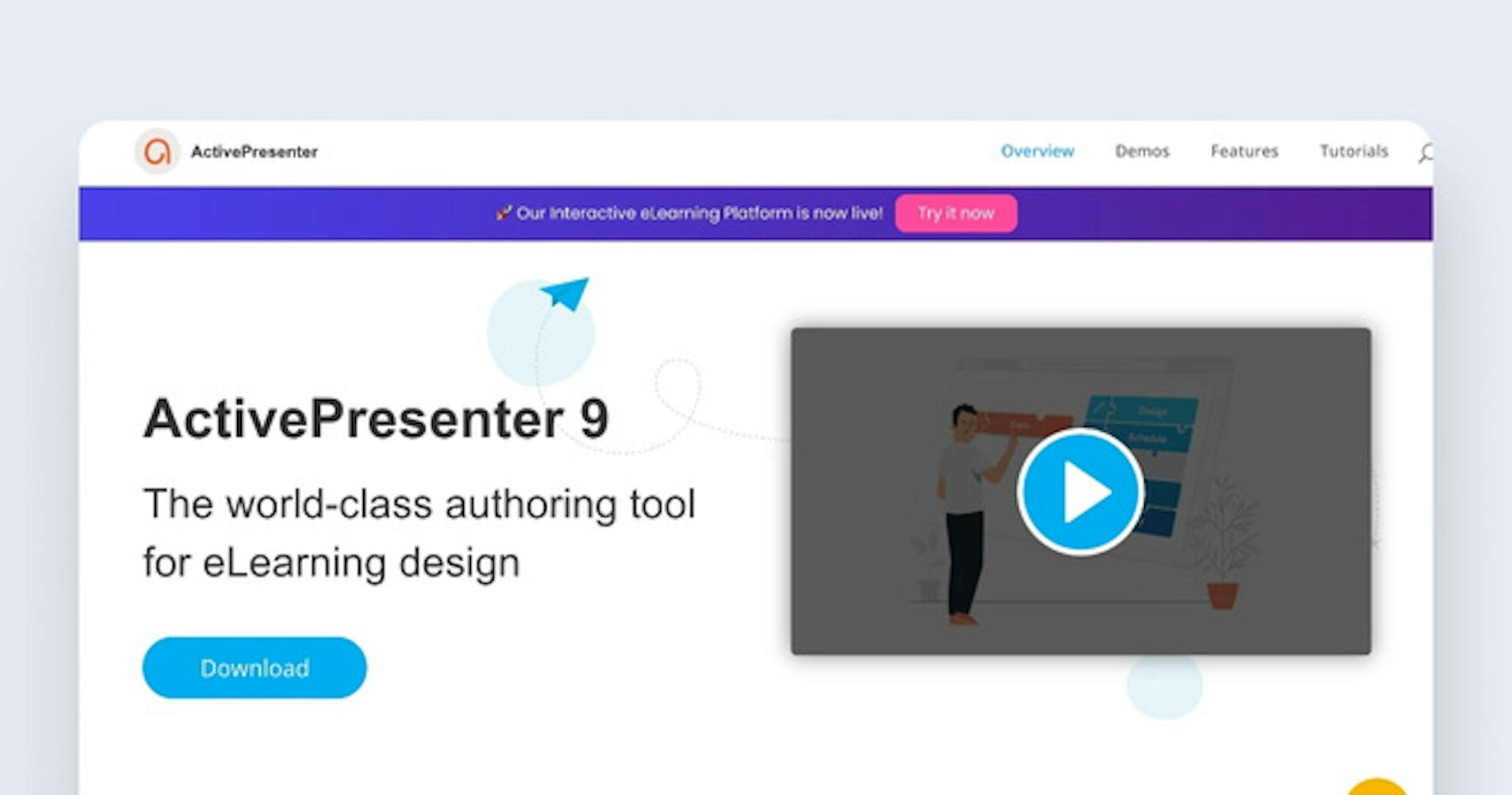 Multimedia authoring tool - ActivePresenter 9