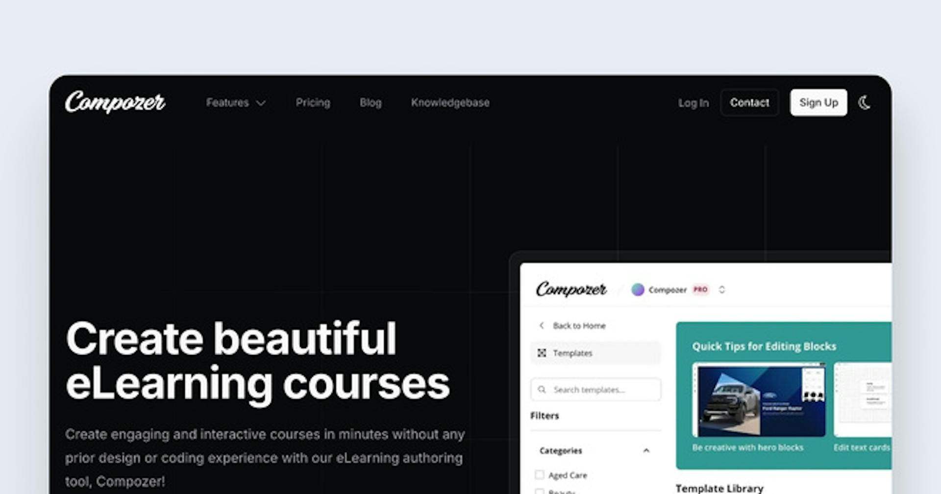 Multimedia authoring tool - Compozer