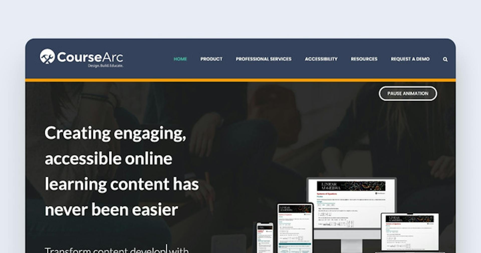 Multimedia authoring tool - CourseArc
