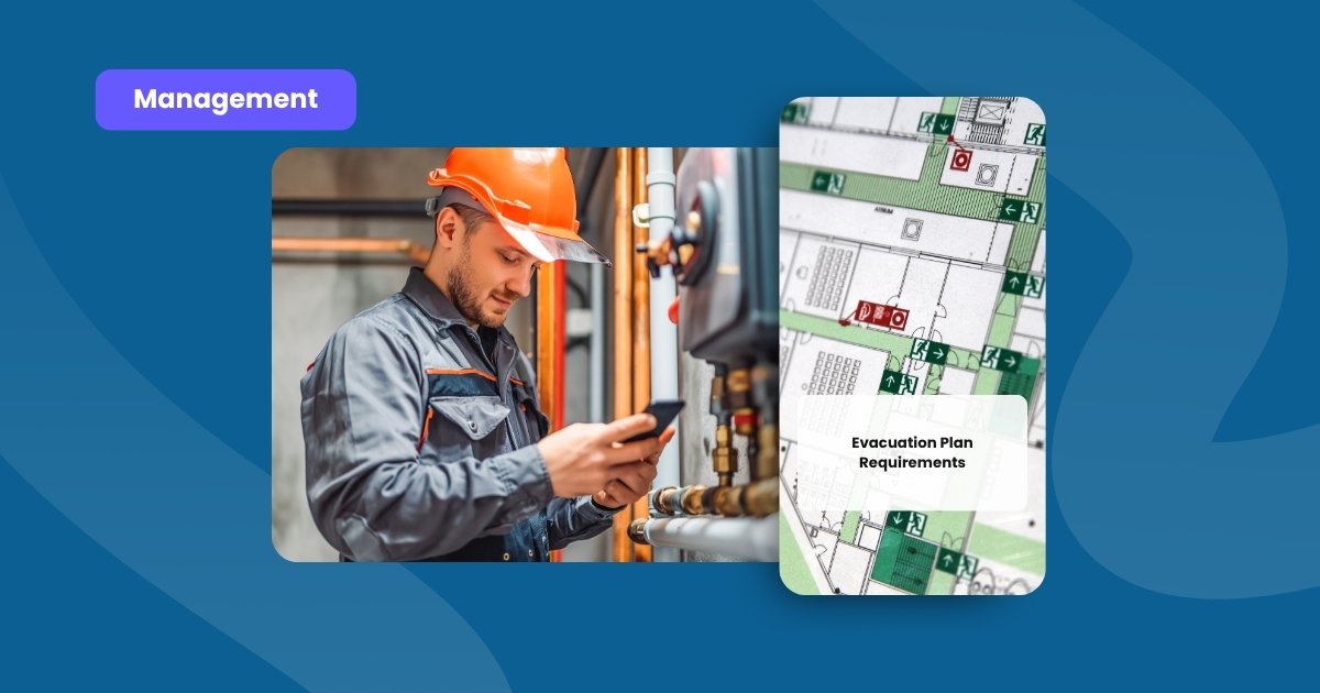 Preview of the evacuation plan requirements