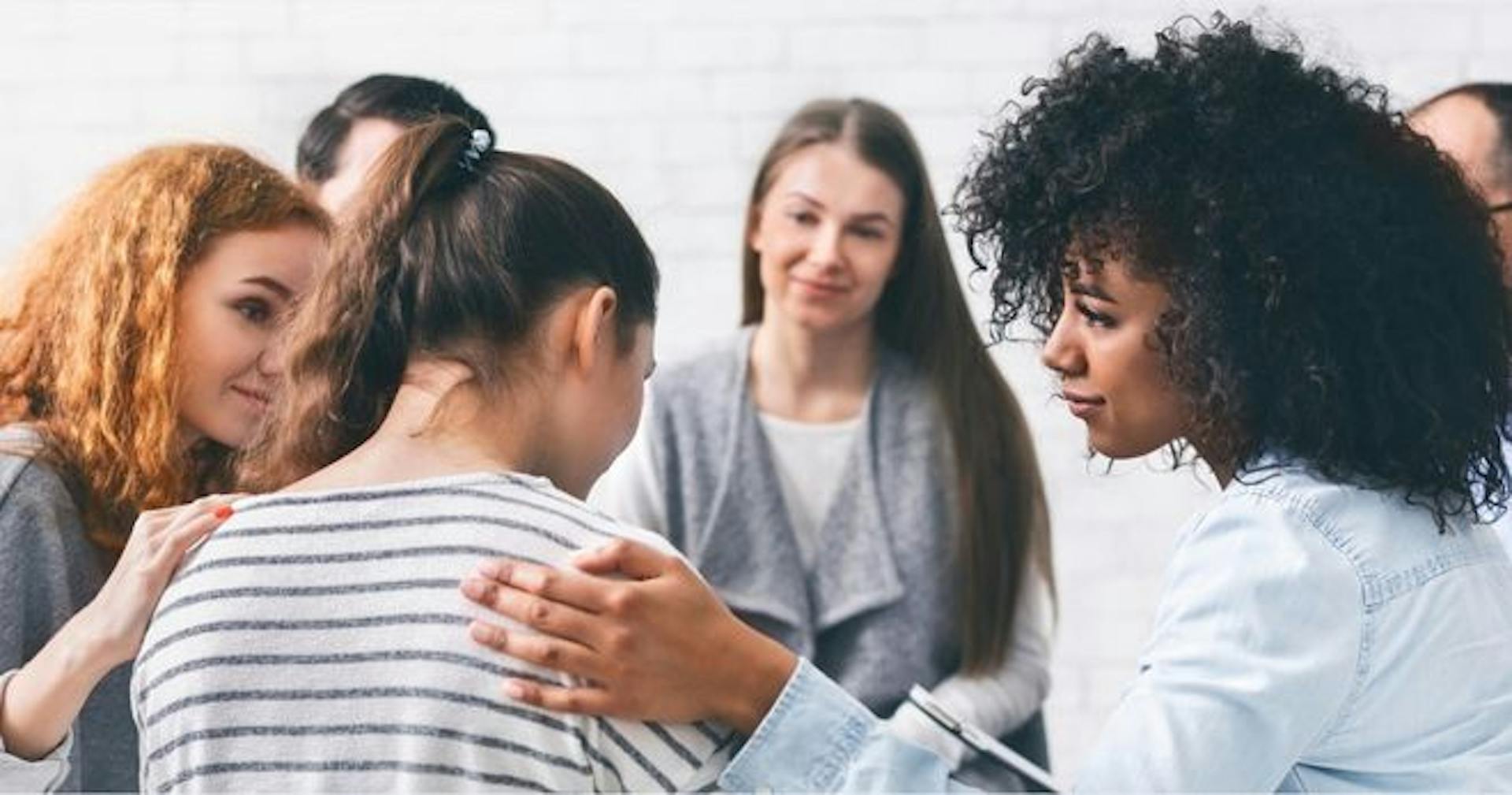 Team members practicing empathy 