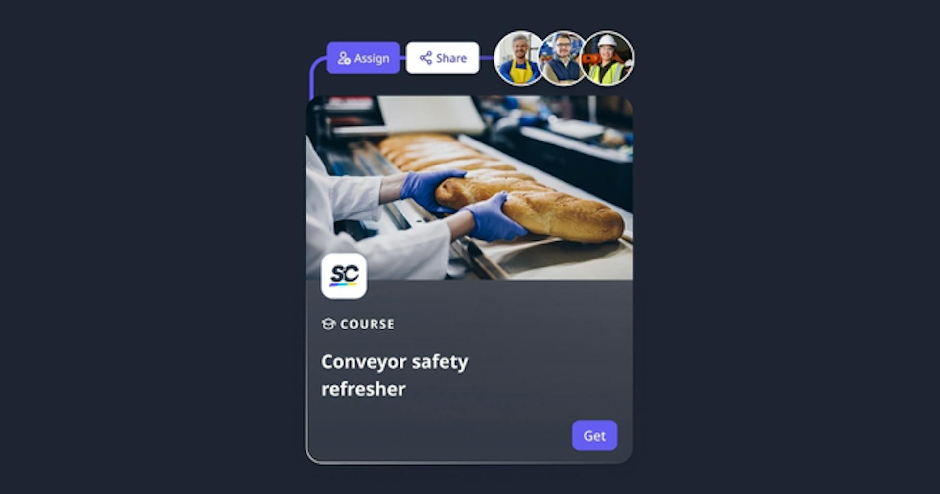 SC Training's user management tool